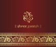 Ganesha, Hindu wedding card, royal Rajasthan, India