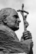 Photo: Statue of Pope John Paul II in Krakow Statue of Pope John Paul II in Krakow