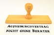 Aufhebungsvertrag