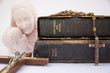 catholic missal and rosary