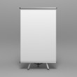 blank presentation white board