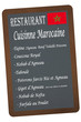 Restaurant - Cuisine Marocaine
