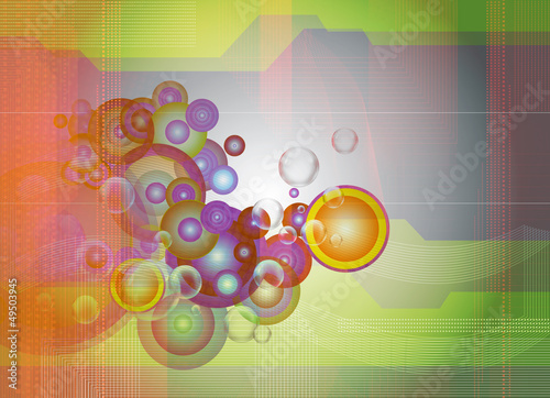 Illustration: abstract template abstract template