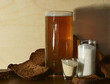Bread kvass. Russian national drink.