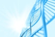 a dna in medical  background