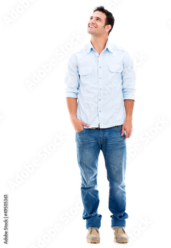 Photo: Thoughtful man Thoughtful man
