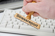 canvas print picture - Stressreport