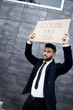 Unemployed man