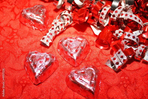 Photo: Heart Shaped Candies Heart Shaped Candies