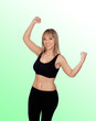 Woman in sportswear