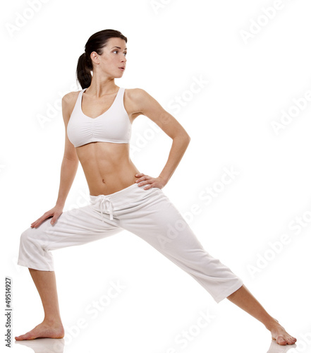 Photo: woman stretching woman stretching