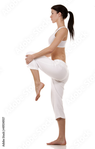 Photo: woman stretching woman stretching