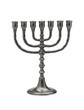 Pewter candlestick for decorate your dinner table