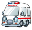 illustration of Ambulance vector