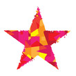 Abstract color star