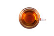 Cup of tea, top view