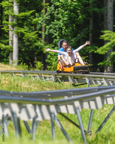 Photo: Spass im Alpine-Coaster Spass im Alpine-Coaster