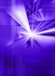 purple digital light burst
