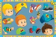 The page with exercises for kids