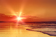 Photo: beach sunset beach sunset