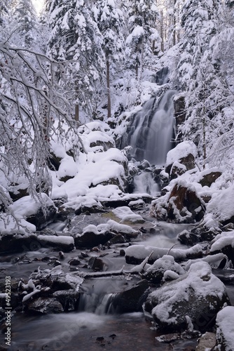 Photo: Cascade gelée Cascade gelée