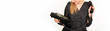 junge Frau mit Telefon