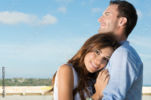 Photo: Happy Couple Hugging Happy Couple Hugging