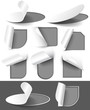 Vetor: Vector collection of labels Vector collection of labels
