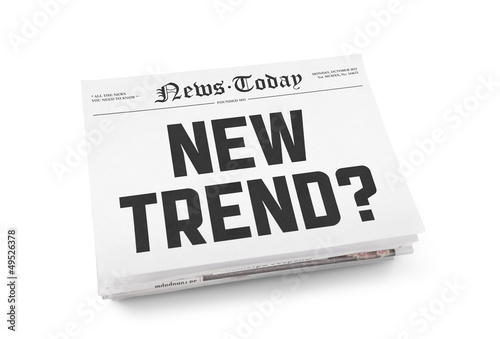 Photo: New trend? New trend?