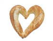 pain en forme de coeur