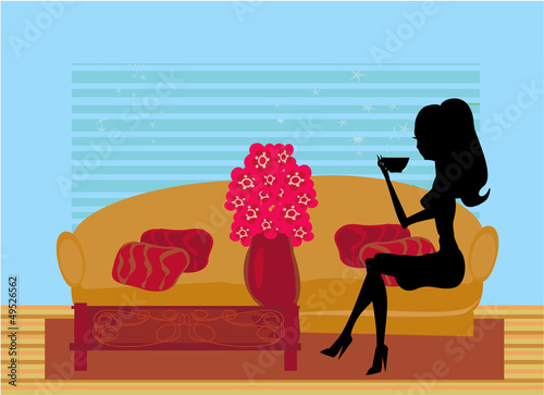 Illustration: coffee break coffee break
