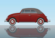Vektor: Käfer - Cabrio, dkl. Rot Käfer - Cabrio, dkl. Rot