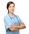 Portrait of young smiling doctor