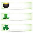 St. patrick's day banners