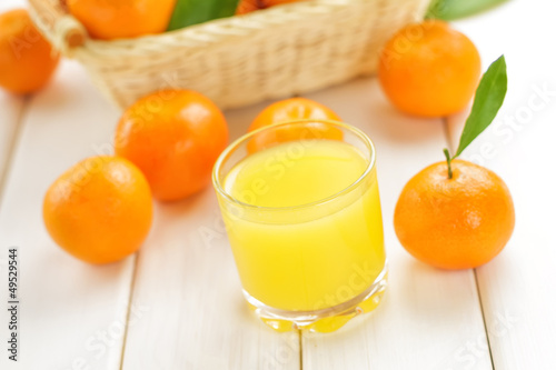 Photo: Tangerine juice Tangerine juice