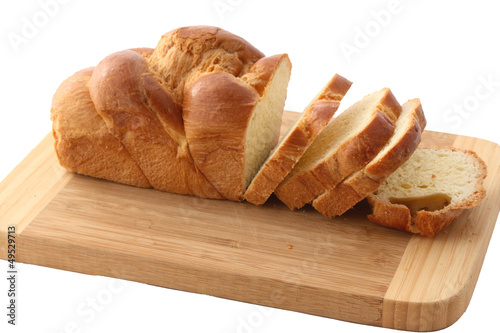 Photo: Brioche tranchée Brioche tranchée