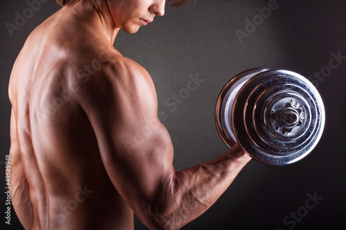 Photo: Lifting weights Lifting weights