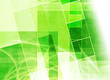 green shape abstract
