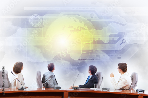 Photo: Business presentation Business presentation