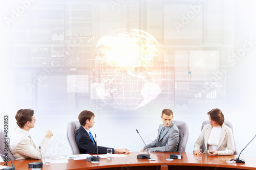 Photo: Business presentation Business presentation