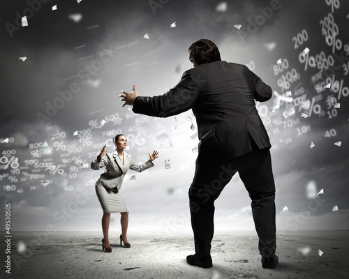 Photo: Business dispute Business dispute