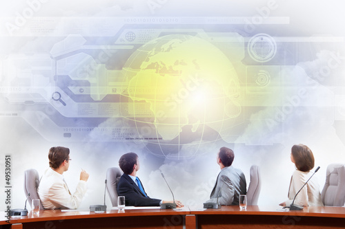 Photo: Business presentation Business presentation