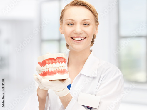 Photo: doctor with jaws doctor with jaws