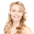 beautiful woman with long hair