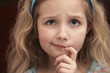 Confused Little Girl