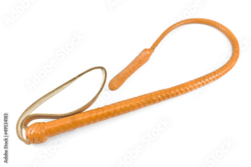 Photo: Leather whip Leather whip