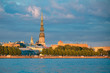 Panorama of Riga old city, Latvia
