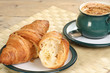 croissants and coffee