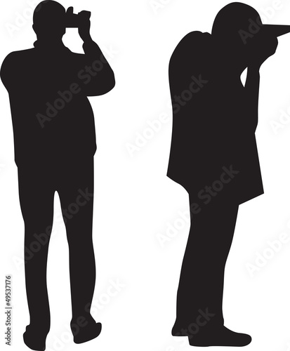 Vector: photographer silhouette vector photographer silhouette vector