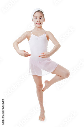 Photo: child ballet pose child ballet pose